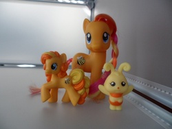 Size: 1024x768 | Tagged: safe, artist:captainspinfiction, bumblesweet, bee, pony, g4, brushable, irl, photo, toy
