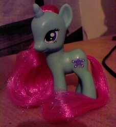 Size: 543x599 | Tagged: safe, artist:satam-junkie, snowcatcher, pony, g4, brushable, irl, photo, solo, toy