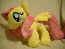 Size: 2592x1944 | Tagged: safe, artist:xsjado78, fluttershy, pony, g4, irl, photo, plushie, solo