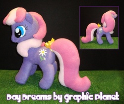 Size: 890x750 | Tagged: safe, artist:nadiagraphicplanet, daisy dreams, pony, g4, irl, photo, plushie, solo