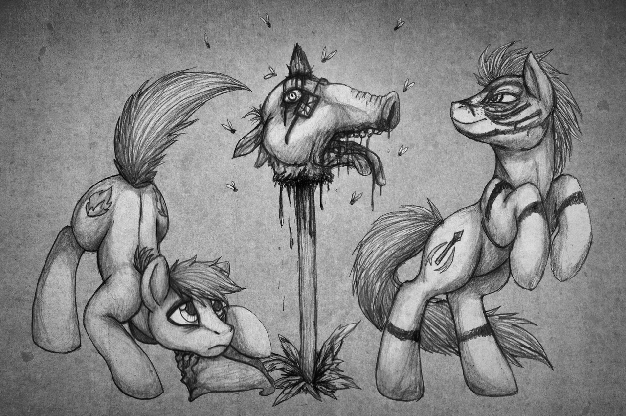 Страшный my little pony. Страшные рисунки карандашом.
