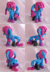 Size: 900x1290 | Tagged: safe, artist:amandkyo-su, oc, oc only, oc:cteno, brushable, customized toy, irl, photo, toy