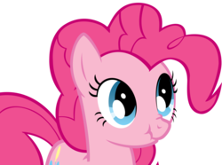 Size: 1600x1192 | Tagged: safe, artist:koeper, pinkie pie, g4, scrunchy face, simple background, transparent background, vector