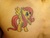 Size: 640x480 | Tagged: safe, artist:kanondorf, fluttershy, human, pony, g4, irl, photo, tattoo, traditional art