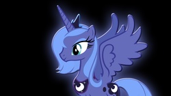 Size: 1920x1080 | Tagged: safe, princess luna, alicorn, pony, g4, female, s1 luna, solo, wallpaper