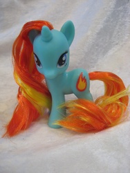 Size: 2304x3072 | Tagged: safe, artist:assassin kitty, firecracker burst, pony, g4, brushable, customized toy, irl, photo, solo, toy