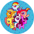 Size: 788x788 | Tagged: safe, artist:isthatwhatyoumint, applejack, fluttershy, pinkie pie, rainbow dash, rarity, twilight sparkle, g4, mane six