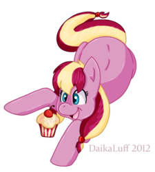 Size: 489x543 | Tagged: safe, artist:daikaluff, sprinkle stripe, pony, g4, solo