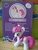 Size: 480x640 | Tagged: safe, artist:twilightberry, lovestruck, pony, unicorn, g4, official, blind bag, blind bag card, blind bag pony, collector card, female, german, irl, mare, mary sue, multilingual packaging, photo, recolor, solo, toy