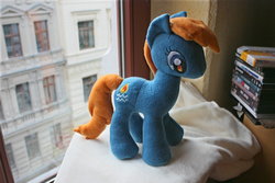 Size: 1600x1067 | Tagged: safe, artist:siora86, waterfire, pony, g3, g4, g3 to g4, generation leap, irl, photo, plushie, solo