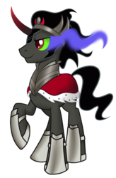 Size: 1000x1528 | Tagged: safe, artist:staticwave12, king sombra, pony, g4, male, simple background, solo, transparent background, vector