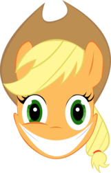 Size: 672x1041 | Tagged: safe, artist:nicnacswag, applejack, g4, faic