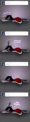 Size: 700x2800 | Tagged: safe, artist:wiggles, king sombra, ask king sombra, g4, ask, sandwich, tumblr