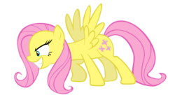 Size: 10000x5714 | Tagged: safe, artist:gen-jack-oneill, fluttershy, g4, absurd resolution, simple background, transparent background, vector