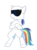 Size: 7333x10000 | Tagged: safe, artist:gen-jack-oneill, rainbow dash, g4, absurd resolution, crossover, parody, simple background, the stig, top gear, transparent background, vector