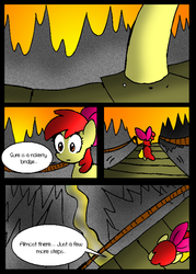 Size: 567x793 | Tagged: safe, artist:neoncabaret, apple bloom, g4, apple bloom's tree, comic