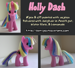 Size: 900x807 | Tagged: safe, artist:kanamai, holly dash, pony, g4, brushable, customized toy, irl, photo, solo, toy