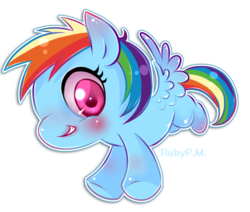 Size: 900x762 | Tagged: safe, artist:rubypm, rainbow dash, pegasus, pony, g4, female, outline, simple background, solo, transparent background