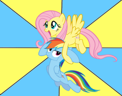 Size: 576x453 | Tagged: safe, fluttershy, rainbow dash, g4, image macro, meme, template