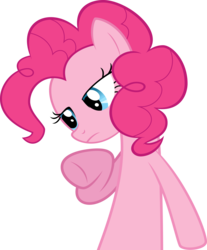 Size: 8000x9649 | Tagged: safe, artist:quasdar, pinkie pie, earth pony, pony, g4, too many pinkie pies, absurd resolution, female, simple background, solo, transparent background, vector