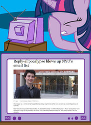 Size: 563x771 | Tagged: safe, twilight sparkle, pony, g4, exploitable meme, facehoof, meme, photo, tv meme