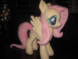 Size: 3264x2448 | Tagged: safe, artist:greenteaplushies, fluttershy, pony, g4, irl, photo, plushie, solo