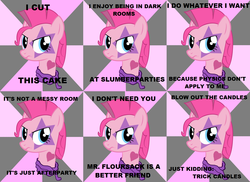 Size: 1499x1091 | Tagged: dead source, safe, artist:themiles, pinkie pie, g4, meme, punk, teenager