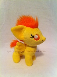 Size: 747x1000 | Tagged: safe, artist:planetplush, spitfire, pony, g4, baby, baby pony, irl, photo, plushie, solo