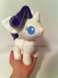 Size: 747x1000 | Tagged: safe, artist:planetplush, rarity, pony, g4, baby, baby pony, irl, photo, plushie, solo