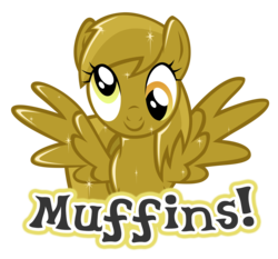 Size: 1500x1395 | Tagged: safe, derpy hooves, pegasus, pony, g4, one bad apple, female, luster dust, mare, muffin, simple background, transparent background, vector