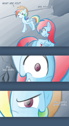 Size: 800x1447 | Tagged: safe, artist:feather, rainbow dash, ask rainbow danger dash, g4, ask, tumblr