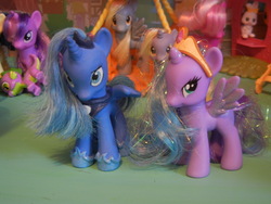 Size: 2592x1944 | Tagged: safe, artist:customanon, princess luna, alicorn, pony, g4, brushable, customized toy, irl, photo, s1 luna, toy
