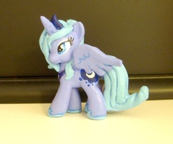 Size: 500x415 | Tagged: safe, artist:colorscapesart, princess luna, pony, g4, customized toy, irl, photo, s1 luna, solo, toy