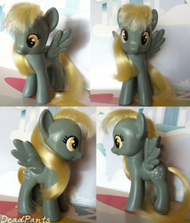 Size: 1000x1172 | Tagged: safe, artist:deadpants, derpy hooves, pony, g4, brushable, customized toy, irl, photo, solo, toy