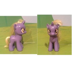 Size: 720x720 | Tagged: safe, artist:fields4mint, dinky hooves, pony, g4, brushable, customized toy, irl, photo, toy