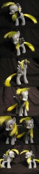 Size: 500x2250 | Tagged: safe, artist:addark, derpy hooves, pony, g4, brushable, customized toy, irl, photo, solo, toy