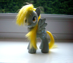 Size: 2830x2448 | Tagged: safe, artist:affanita, derpy hooves, pony, g4, brushable, customized toy, irl, photo, solo, toy