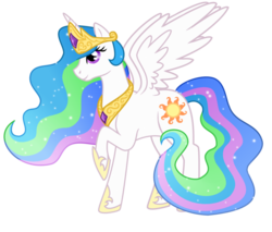 Size: 900x768 | Tagged: safe, artist:piniee, princess celestia, pony, g4, female, solo