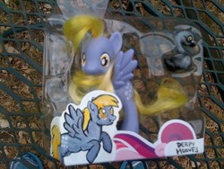 Size: 800x600 | Tagged: safe, artist:queenanneka, derpy hooves, pony, g4, brushable, customized toy, irl, photo, solo, toy