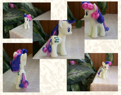 Size: 830x650 | Tagged: safe, artist:phasingirl, bon bon, sweetie drops, earth pony, pony, g4, brushable, customized toy, irl, photo, toy