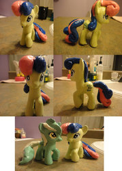 Size: 600x840 | Tagged: safe, artist:chouwakaze, artist:lotusmist, bon bon, sweetie drops, earth pony, pony, g4, brushable, customized toy, irl, photo, toy