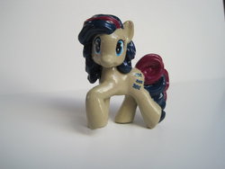 Size: 900x675 | Tagged: safe, artist:anananatree, bon bon, sweetie drops, earth pony, pony, g4, customized toy, irl, photo, toy