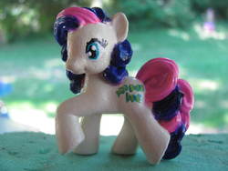 Size: 640x480 | Tagged: safe, artist:dudewheresmylion, bon bon, sweetie drops, earth pony, pony, g4, customized toy, irl, photo, toy