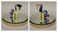 Size: 900x499 | Tagged: safe, artist:mermade4u, bon bon, sweetie drops, earth pony, pony, g4, brushable, customized toy, irl, photo, toy