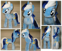 Size: 900x752 | Tagged: safe, artist:rens-twin, minuette, pony, g4, irl, photo, plushie