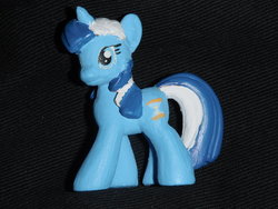 Size: 1024x768 | Tagged: safe, artist:summermelody454, edit, minuette, pony, g4, customized toy, irl, photo, recolor, solo, toy
