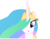 Size: 4000x3100 | Tagged: safe, artist:mihaaaa, princess celestia, pony, g4, :o, female, mare, open mouth, simple background, solo, transparent background, vector
