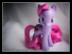 Size: 900x675 | Tagged: safe, artist:chickygrrl, berry punch, berryshine, earth pony, pony, g4, brushable, customized toy, irl, photo, toy