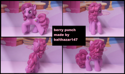 Size: 900x532 | Tagged: safe, artist:balthazar147, berry punch, berryshine, earth pony, pony, g4, customized toy, irl, photo, toy