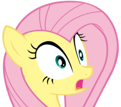 Size: 2600x2300 | Tagged: safe, artist:mihaaaa, fluttershy, pony, g4, female, simple background, solo, transparent background, vector